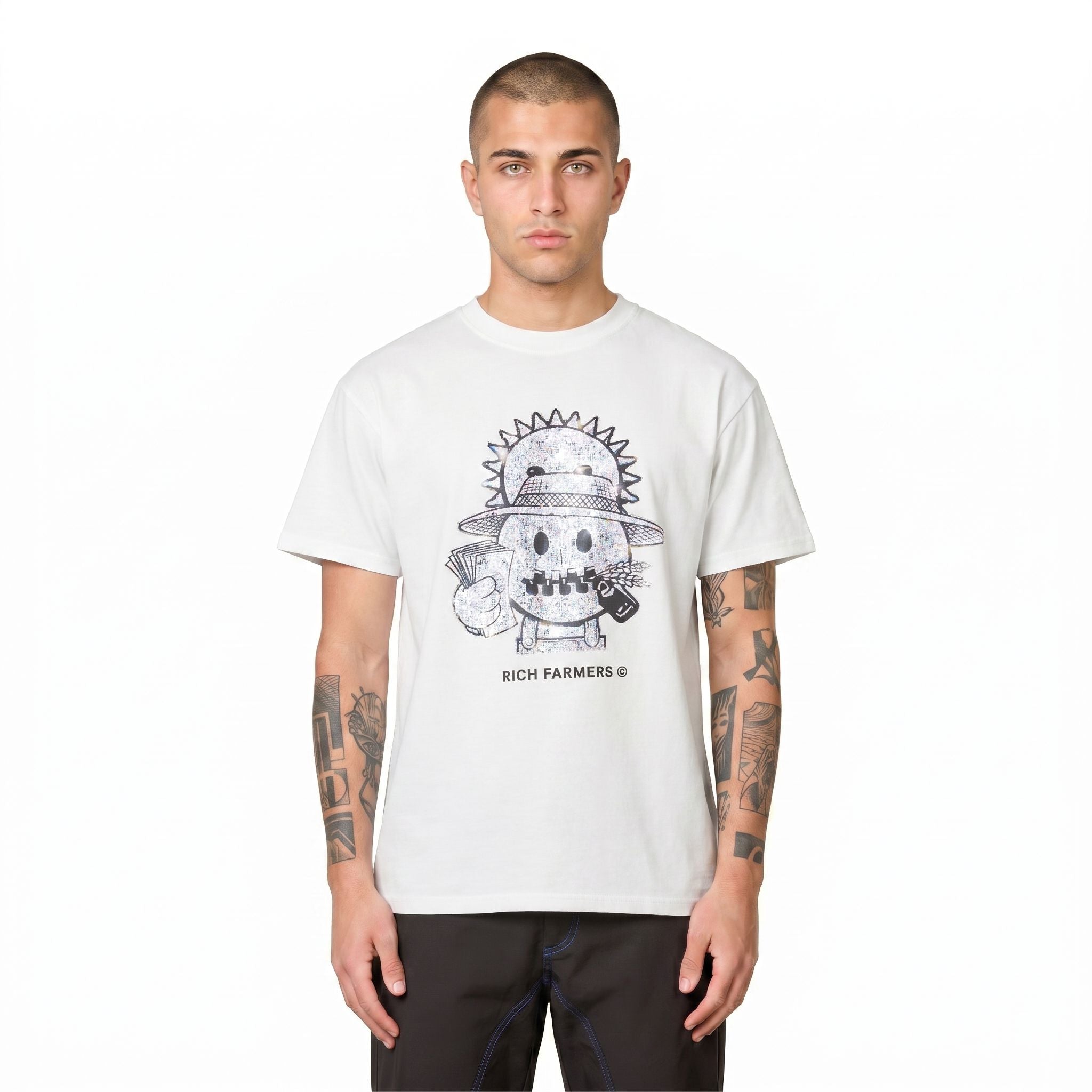 RF Diamond White T-Shirt