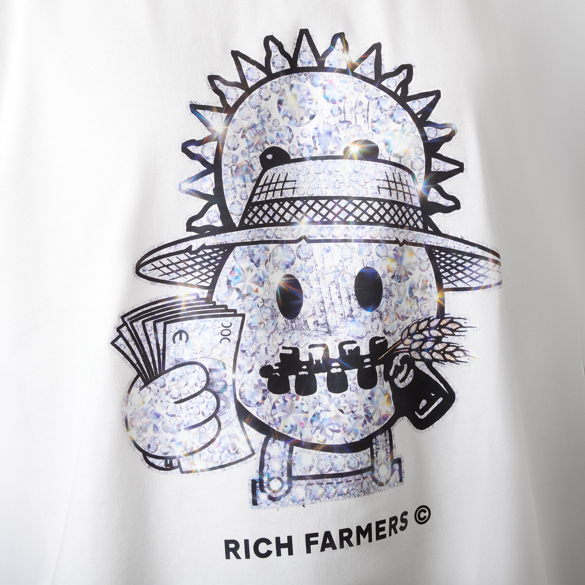 RF Diamond White T-Shirt