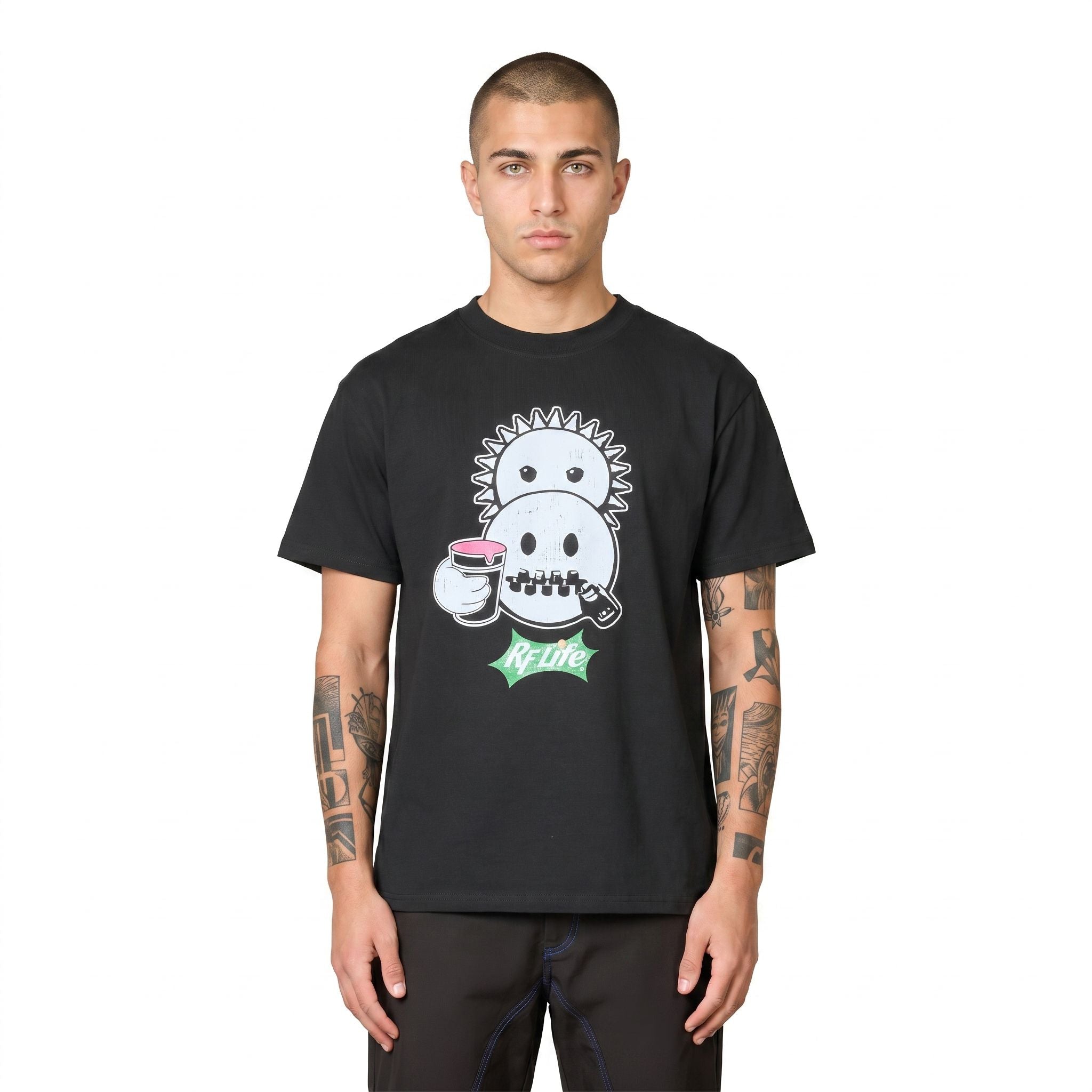 RF Life Black T-Shirt